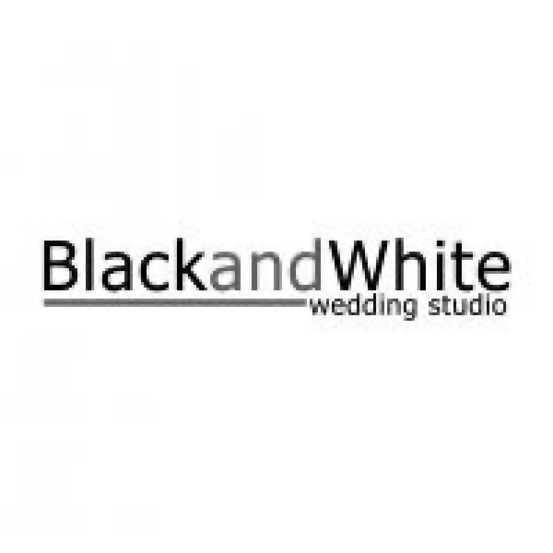 Black and White Wedding Studio