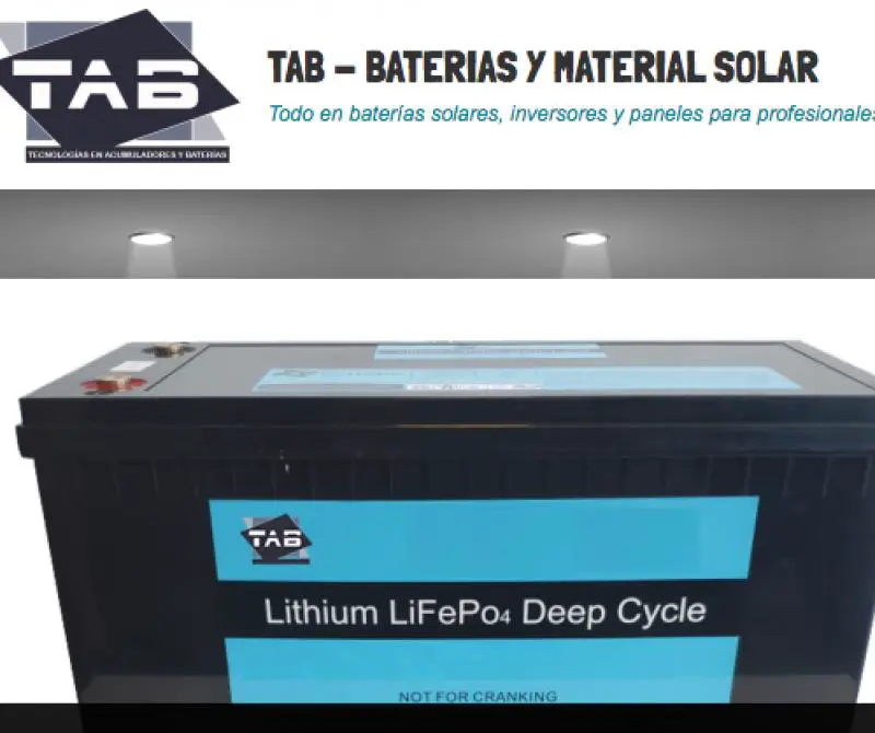 TAB Baterías y Material Solar 
