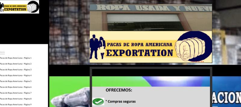 Pacas De Ropa Americana Exportacion Estafadores El Paso Texas