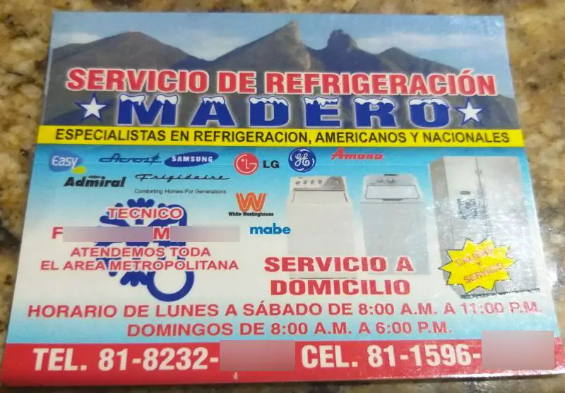 Servicio de Refrigeración Madero